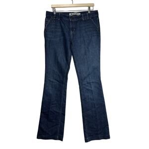 Gap Ultra Low Rise Denim Jeans Size 10 Long Western Boho Y2K Retro Vintage Tall
